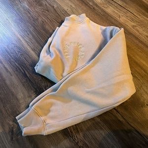 Six Stories Bride matching sweatsuit - light neutral purple